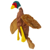 Pheasant Crinkle Plush Dog Toy