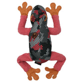 Street Frog With Moving Legs When Squeaked/Cord/Nylon