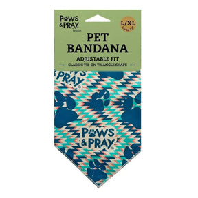 Pet Bandana Paws & Pray