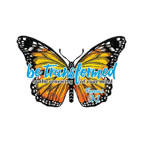 Sticker Inspirational - Butterfly Be Transformed