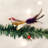 Old World Christmas - Ornament Glass Lovebird w/Clip