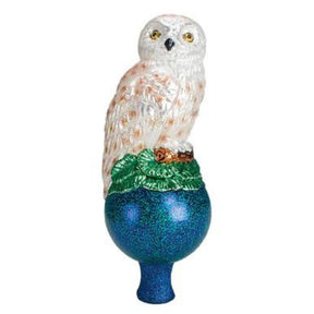 Old World Christmas - Tree Top Glass Owl