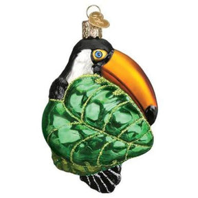 Old World Christmas - Ornament Glass Toucan