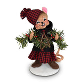 Annalee Winter Woods Garland Mouse