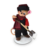 Annalee Winter Woods Shoveling Mouse
