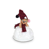 Annalee Winter Woods Snowball Mouse