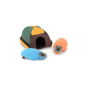 Camp Corbin Tent Burrow - With Two Sleeping Bag Toys