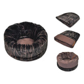 Snuggle Bed Truffle Brown - Forms Round Donut or HidingBed