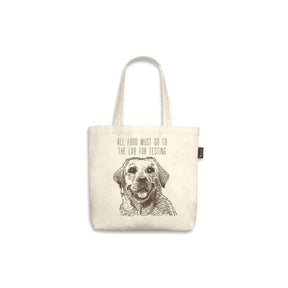 Tote Bag Labrador - All Food	Must Go To The Lab