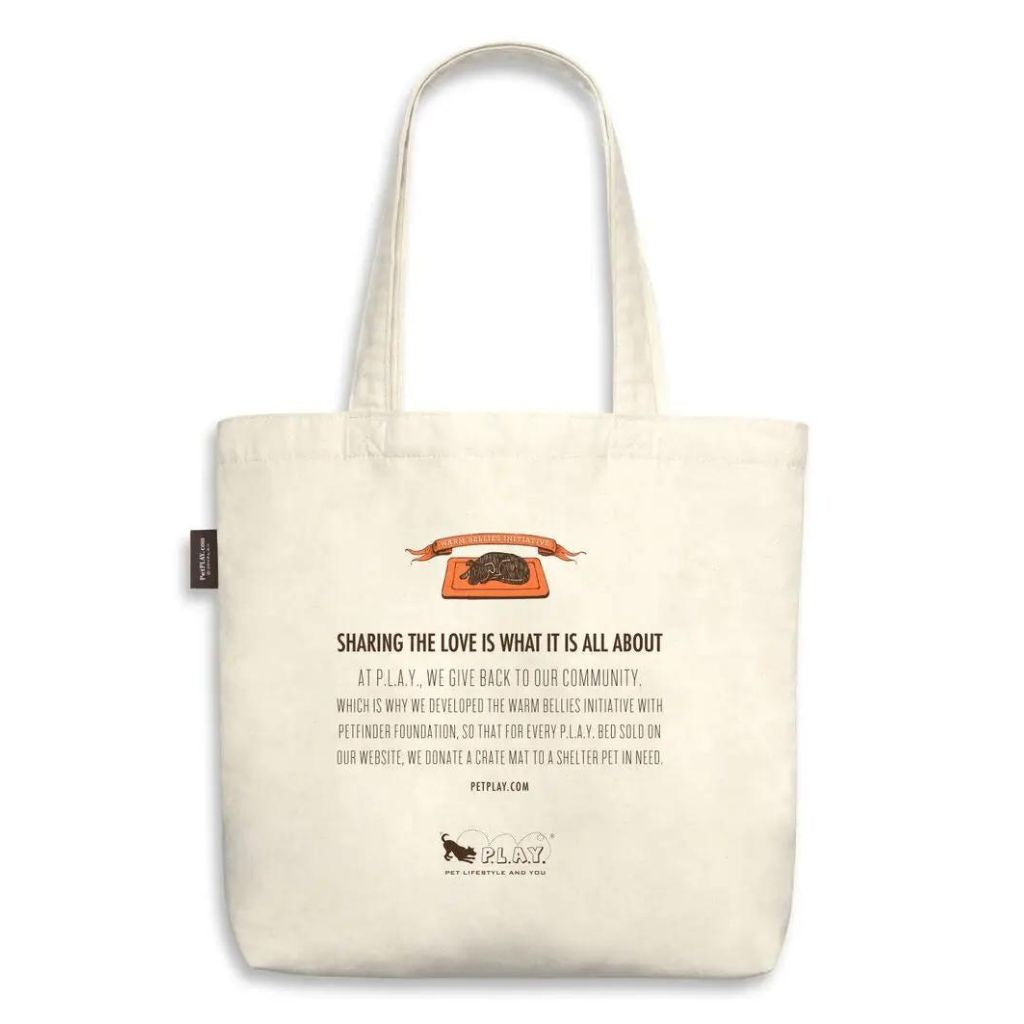 Tote Bag Labrador - All Food	Must Go To The Lab