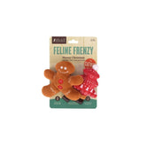 Feline Frenzy Meowy Christmas - Gingerbread Man & Print Tree