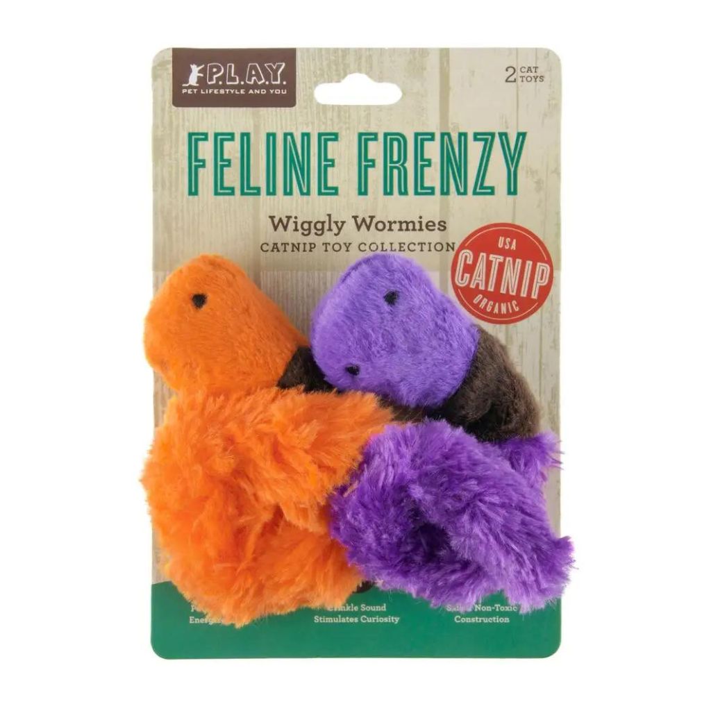 Feline Frenzy Wiggly Wormies