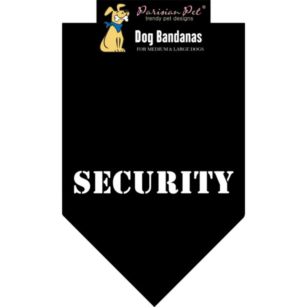 Dog Bandana "Security"-Southern Agriculture