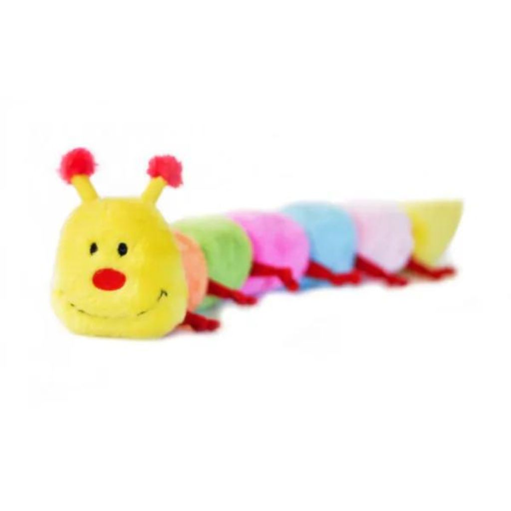 ZippyPaws - Zippy Caterpillar with 7 Squeakers