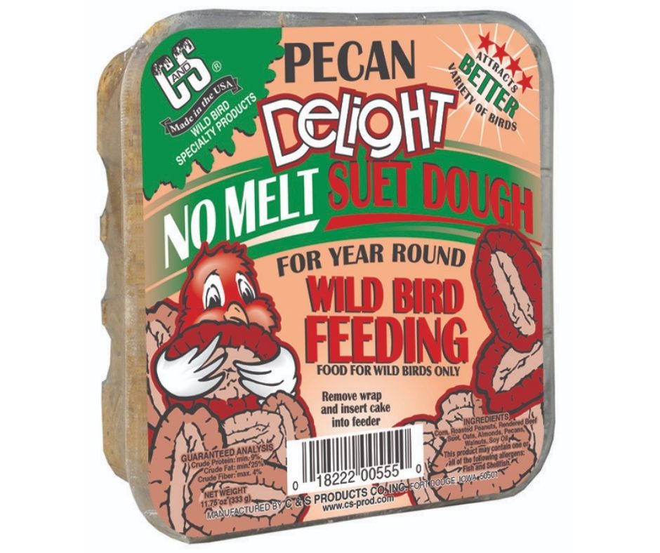 Pecan Delight No Melt Suet Dough-Southern Agriculture