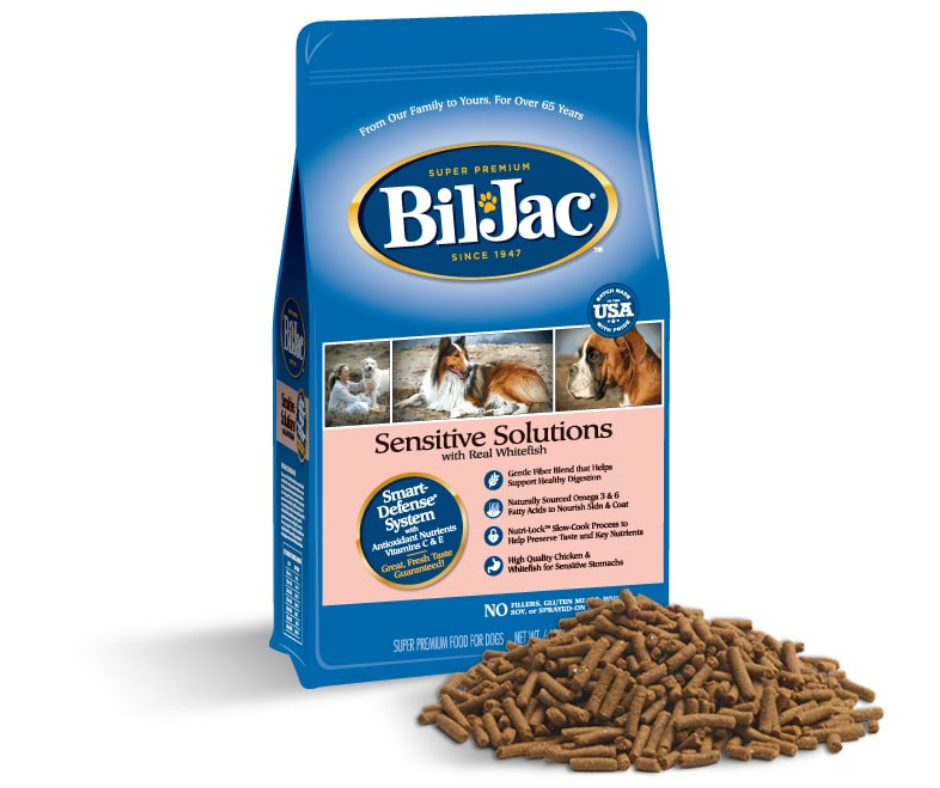 Bil Jac- All Dog Breeds, All Life Stages Sensitive Solutions Formula Dry Dog Food-Southern Agriculture