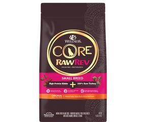 Wellness CORE RawRev - Small Breed, Adult Dog Grain-Free, Raw Turkey Recipe Dry Dog Food-Southern Agriculture