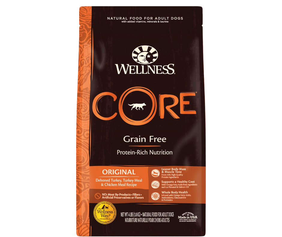 Wellness CORE - All Breeds, Adult Dog Original Deboned Turkey, Turkey