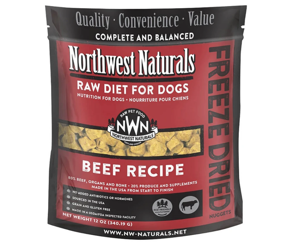 Northwest Naturals Freeze - Dried Beef Nuggets Recipe Dry Dog Food-Southern Agriculture