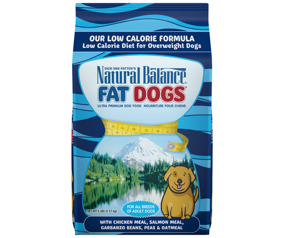 Natural Balance, Fat Dogs - All Breeds, Adult Dog Low Calorie Chicken Meal, Salmon Meal, Garbanzo Beans, Peas and Oatmeal Formula Dry Dog Food-Southern Agriculture