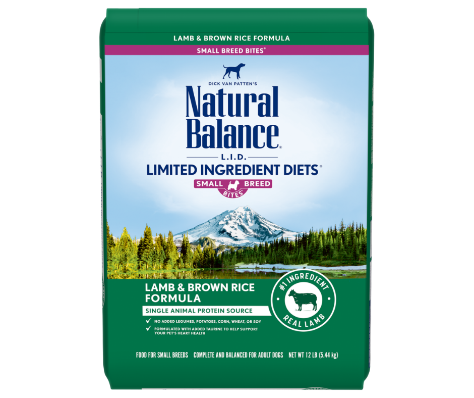Natural Balance LID Limited Ingredient Diets - Small Breed, Adult Dog Lamb & Brown Rice Formula Dry Dog Food-Southern Agriculture