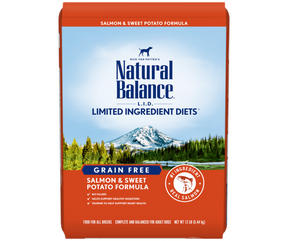 Natural Balance LID Limited Ingredient Diets - All Breeds, Adult Dog Grain Free Salmon & Sweet Potato Formula Dry Dog Food-Southern Agriculture