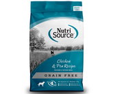 NutriSource - All Dog Breeds, All Life Stages Grain Free Chicken & Pea Recipe Dry Dog Food-Southern Agriculture