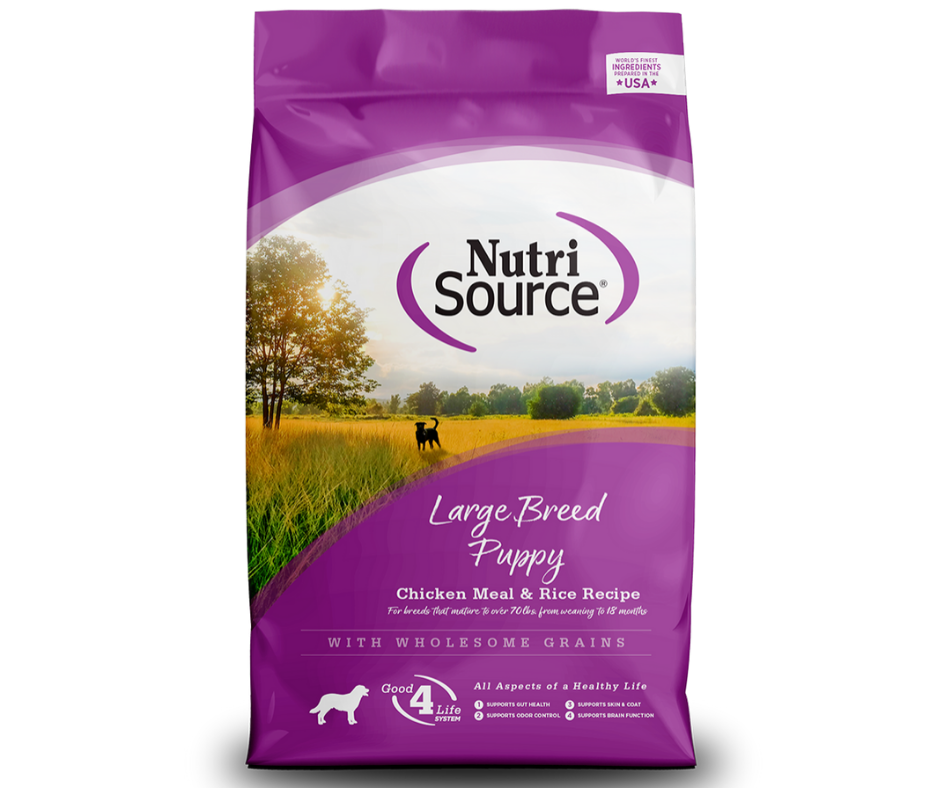 NutriSource - Large Breed, Puppy Chicken and Rice Formula Dry Dog Food-Southern Agriculture