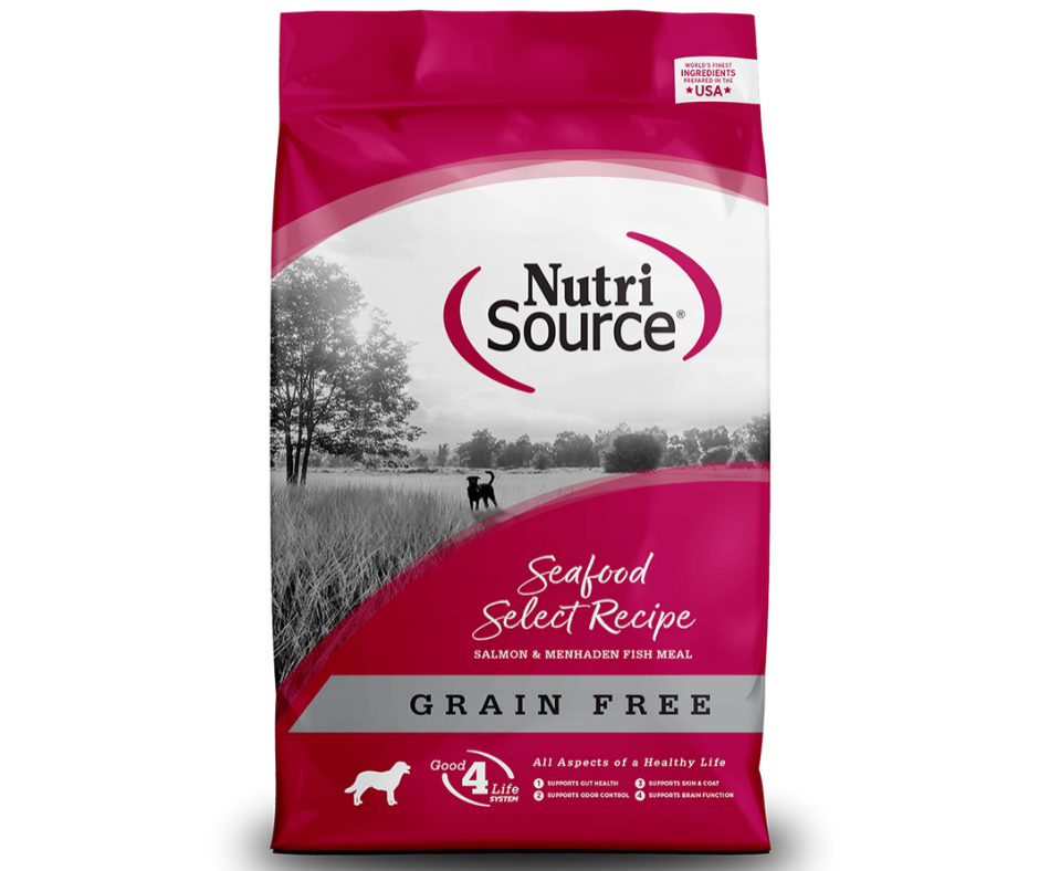NutriSource - All Breeds, Adult Dog Grain Free Seafood Select Recipe Dry Dog Food-Southern Agriculture