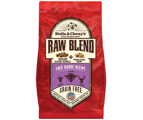 Stella & Chewy's Raw Blend - All Breeds, Adult Dog Free Range, Lamb, Goat, and Elk Kibble Recipe Dry Dog Food-Southern Agriculture