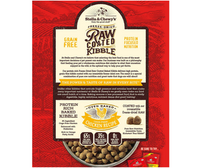Stella & Chewy's Raw Coated Kibble - All Breeds, Adult Dog Cage-Free Chicken Recipe Dry Dog Food-Southern Agriculture