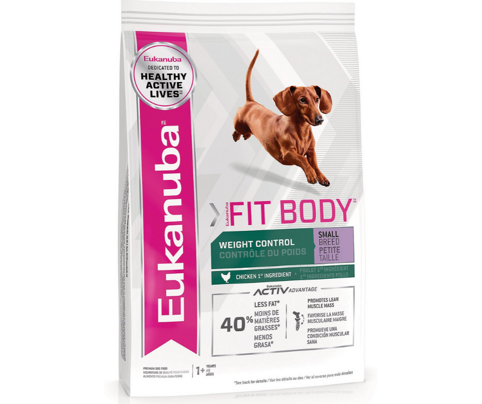 Eukanuba - Small Breed, Overweight Dog Fit Body Weight Control Recipe Dry Dog Food-Southern Agriculture