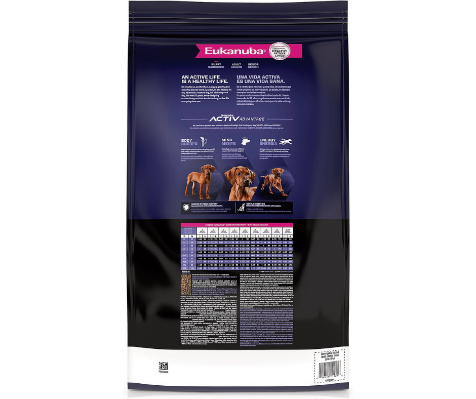 Eukanuba Large Breed Puppy Chicken Recipe Dry Dog Food