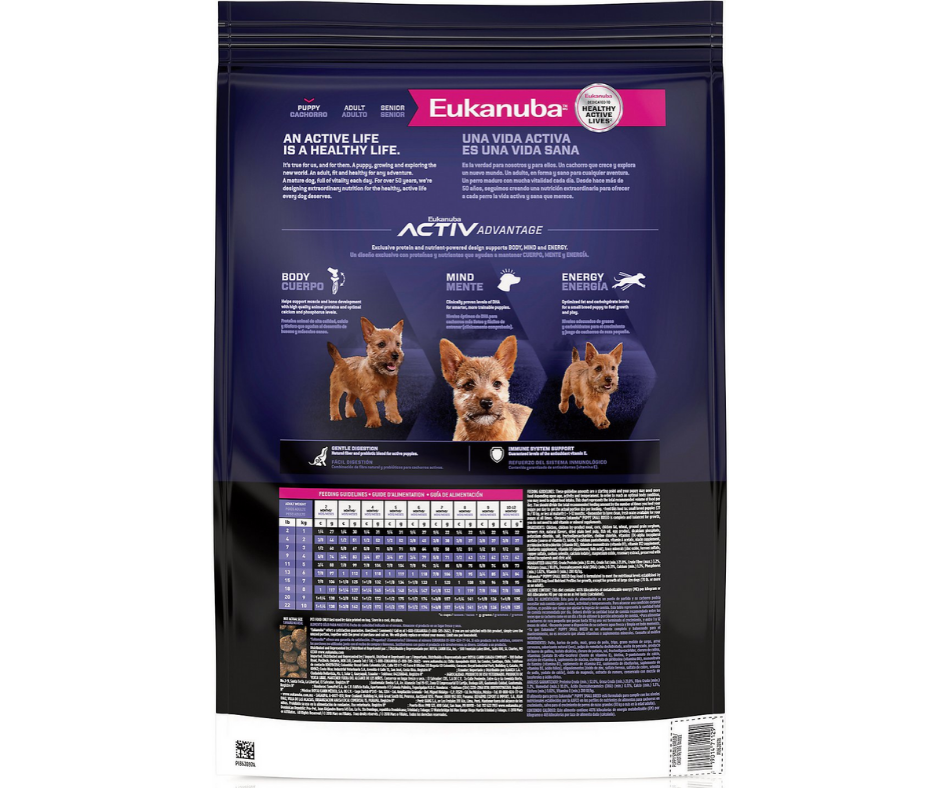 Eukanuba - Small Breed, Puppy Chicken Recipe Dry Dog Food-Southern Agriculture