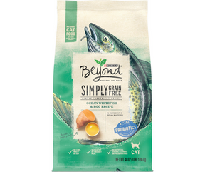 Purina Beyond - All Breeds Adult Cat Simply Grain Free Ocean Whitefish & Egg Recipe 5 lb Dry Cat Food-Southern Agriculture