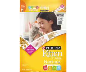 Purina Kitten Chow All Breeds, Kitten Chicken Recipe Dry Cat Food