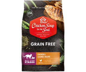Chicken Soup for the Soul - All Cat Breeds, All Life Stages Grain Free Chicken & Legumes Recipe Dry Cat Food-Southern Agriculture