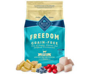 Blue Buffalo Freedom - Indoor Breed, Adult Cat Grain-Free Fish Recipe Dry Cat Food-Southern Agriculture