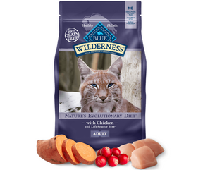 Blue Buffalo Wilderness - All Breeds, Adult Cat Chicken Recipe Dry Cat Food-Southern Agriculture