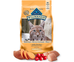 Blue Buffalo Wilderness - Overweight, Adult Cat Weight Control, Grain-Free Chicken Recipe Dry Cat Food-Southern Agriculture