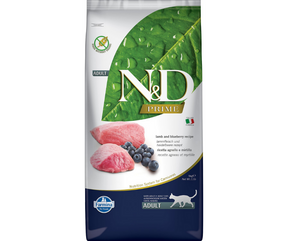Farmina N&D Prime - All Breeds, Adult Cat Grain Free Lamb and Blueberry Recipe Dry Cat Food-Southern Agriculture