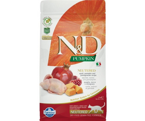 Farmina N&D Pumpkin - Neutered, Adult Cat Quail & Pomegranate Recipe Dry Cat Food-Southern Agriculture