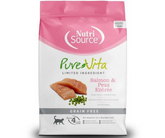 NutriSource Pure Vita - All Cat Breeds, All Life Stages Grain Free Salmon & Peas Entrée Recipe Dry Cat Food-Southern Agriculture