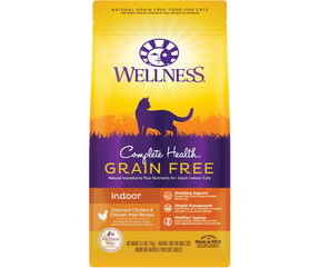 Wellness Complete Health - Al Breeds, Adult Cat Grain Free Deboned Chicken & Chicken Meal Recipe Dry Cat Food-Southern Agriculture
