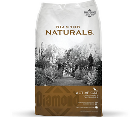 Diamond Naturals Active Cats All Life Stages Chicken Meal and Rice