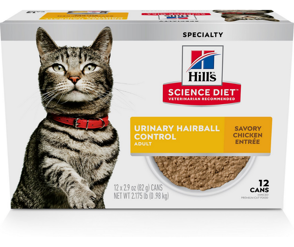 Hill's Science Diet - All Breeds, Adult Cat Urinary & Hairball Control Canned Cat Food-Southern Agriculture