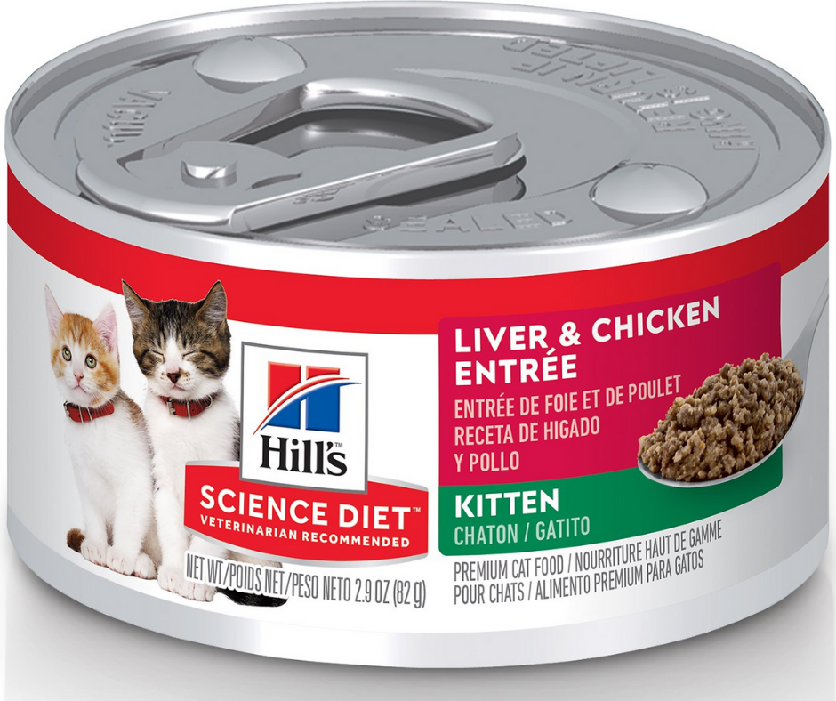 Hill's Science Diet - All Breeds, Kitten Liver & Chicken Entrée Canned Cat Food-Southern Agriculture