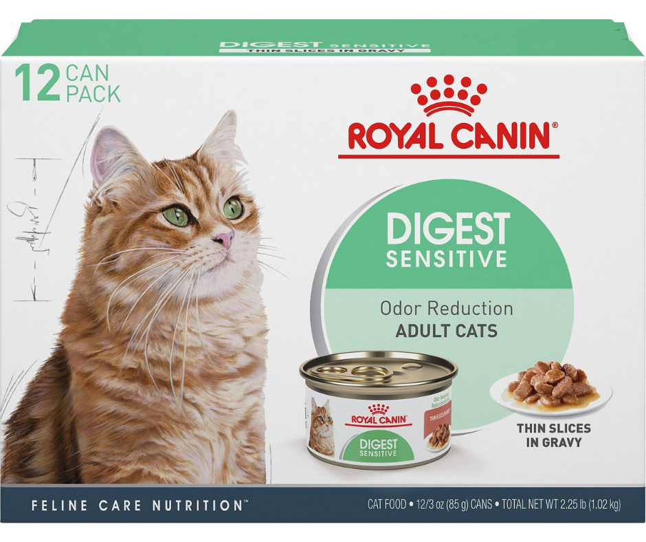 Royal Canin - Digest Sensitive Thin Slices in Gravy Pack Canned Cat Food-Southern Agriculture
