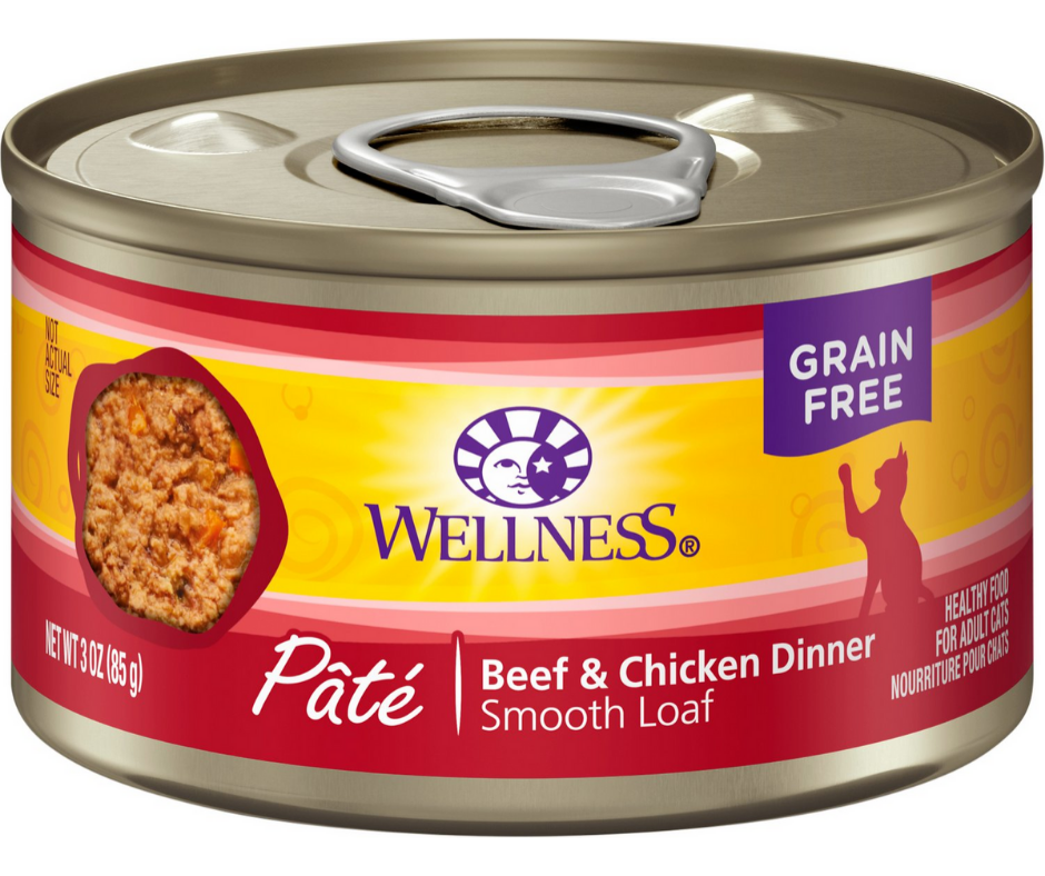 Wellness Complete Health Pâté - All Cat Breeds, Adult Cat Beef & Chicken Recipe Canned Cat Food-Southern Agriculture