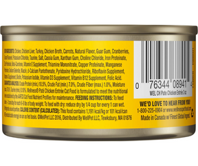 Wellness Complete Health Paté - All Breeds, Adult Cat Chicken Entrée Canned Cat Food-Southern Agriculture